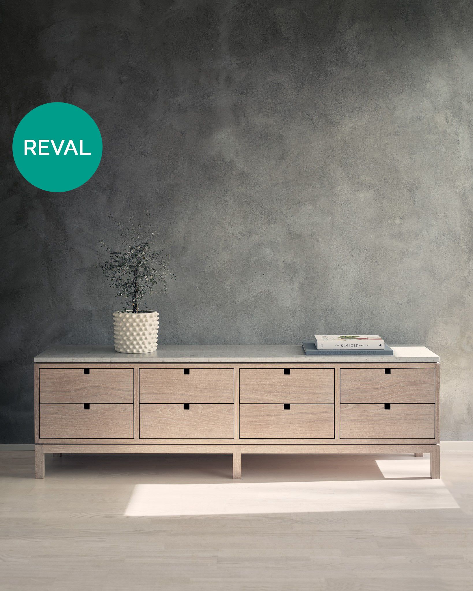 Reval hiottu TV-taso, 1200 x 700 x 20 mm